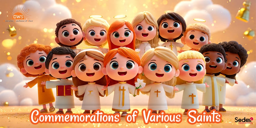 Commemorations of various saints (December 31)